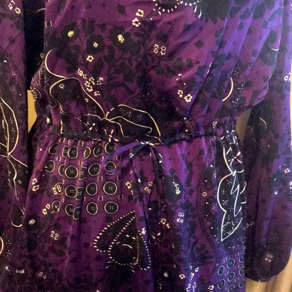 💜NEW MANGO Paisley Print Dress - Picture 16 of 16